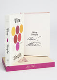 Load image into Gallery viewer, Signed Copy of Wine Simple with Slipcase by Aldo Sohm (Hardcover)